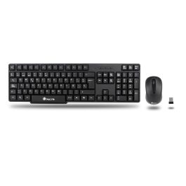 Teclado y Ratón NGS EUPHORIA KIT Negro Qwerty Español Inalámbrico Teclado y Ratón NGS EUPHORIA KIT Negro Qwerty Español Inalámbrico