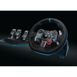 Logitech Volante G29 Driving Force - Force Feedback, Compatible con PS3/PS4/PC, Construcción Duradera