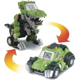 Vtech Drex Super T-Rex Switch & Go Dinos Juguete Transformable 2 en 1 Jeep y Dinosaurio con Pantalla LCD y Sonidos Idioma Francés Precio: 36.9499999. SKU: S7156178