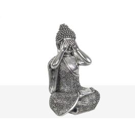 Figura Decorativa Romimex Plateado Buda 15 x 24 x 13 cm Precio: 31.50000018. SKU: B14XAZAMPW