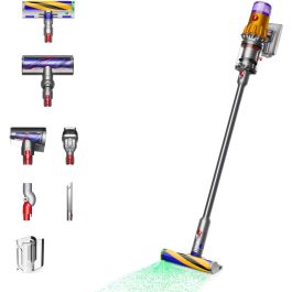 Dyson V12 Detect Slim Absolute Aspiradora Escoba Sin Bolsa Ciclónica Níquel Amarillo 0,35L 60min 545W Precio: 645.49999954. SKU: B1277PGQLL