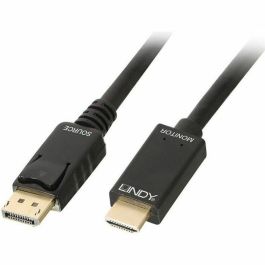 Lindy Cable DisplayPort a HDMI 1m 10.2G 4K UHD 3840x2160@30Hz con Audio 7.1, DTS-HD Master Audio, Dolby TrueHD Precio: 14.49999991. SKU: B1534LY68Z