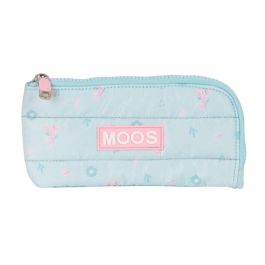 Estuche Escolar Moos Garden 23 x 11 x 1 cm Turquesa