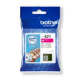 Brother Cartucho de Tinta Magenta para Impresoras Brother DCP-J1050DW y MFC-J1010DW, Capacidad 200 Páginas Precio: 8.49999953. SKU: S8402059