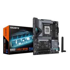 Gigabyte Placa base B860 EAGLE WIFI6E - Intel LGA 1851, B860, Intel Core Ultra, DDR5 9066MHz, PCIe 5.0 + 2xPCIe 4.0 M.2, LAN 2.5GbE, WiFi 6E, USB 3.2 Gen 2x2 Precio: 179.88999941. SKU: B1JJ7RVYG8