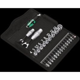 Wera Kraftform Kompakt Zyklop Mini 2 - Juego de Llaves de Tubo con Carraca, Negro/Cromo/Verde, 27 Piezas Precio: 124.88999996. SKU: B1D3VPZQZG