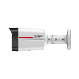Dahua (DH-IPC-HFW2449TLP-S-LED-0280B-PRO) Cámara IP Bullet WizSense WizColor 4MP, F1.0, IP67, Audio, Ranura SD, Lente 2.8mm