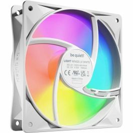 be quiet! LIGHT WINGS LX Ventilador 120mm PWM White Triple-Pack, Iluminación LED RGB, Silencioso para PC