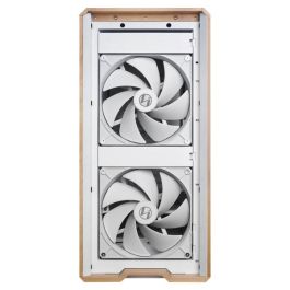 Lian Li Lancool Caja PC Gaming SSI-EEB E-ATX ATX Vidrio Templado Acero Madera USB-C Hub ARGB 2x170mm 1x140mm Ventiladores Incluidos