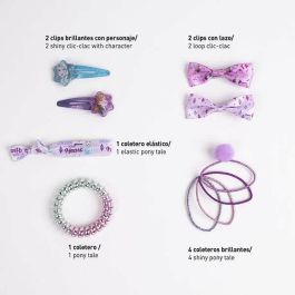 Accesorios para el Pelo Frozen Lila (8 Piezas)