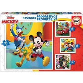 Educa 19294 Puzzles Progresivos Mickey & Friends Disney 4 puzzles 12-16-20-25 piezas +3 años Precio: 7.88999981. SKU: S2415831
