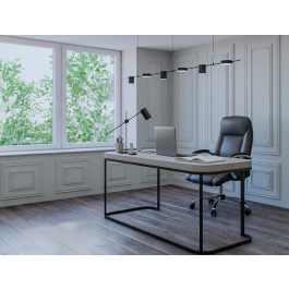 Q-connect Silla de Dirección Vero NA Simil Piel Base Metálica Ruedas Premium Negro Ancho 63 cm x Profundidad 70 cm x Altura 116-124 cm