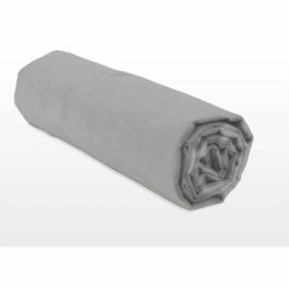 Home Linge Passion HP71773 Sábana bajera ajustable 180x200 cm Capó 30 cm Microfibra Gris claro