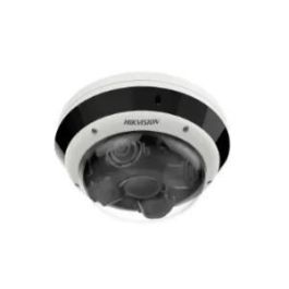Hikvision Cámara Multisensor 4MP 2.8-12mm Antivandálica IR30 WDR IK10 IP67 PoE. Audio y Alarma