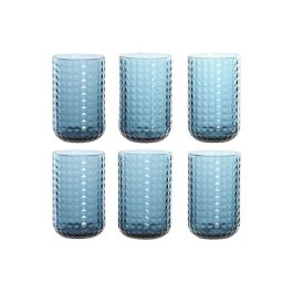 Vaso Basicos DKD Home Decor Azul 8 x 13 x 8 cm Set de 6 Vaso Basicos DKD Home Decor Azul 8 x 13 x 8 cm Set de 6