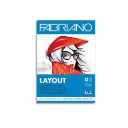 Bloc De Dibujo Fabriano Layout-Marker Encolado A4 75G 70H Precio: 11.49999972. SKU: B12Z9YH8Q7