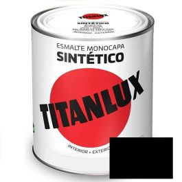 Titanlux 576 Esmalte Sintético Industrial Alquídico Negro Mate 750 ml para Acero y Metales, Secado Rápido y Alta Calidad Precio: 20.9500005. SKU: B1G87WE5VP