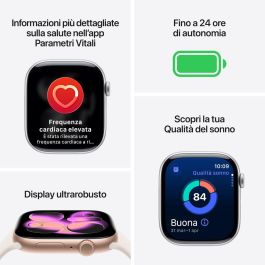 Smartwatch Apple MFD44QL/A Titanio Pizarra 46 mm