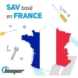 Scooter y bicicleta anti -theft - Beepper - Cable de 60 cm - Código de 4 -dígito - Azul Scooter y bicicleta anti -theft - Beepper - Cable de 60 cm - Código de 4 -dígito - Azul