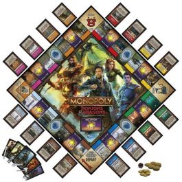 Monopoly D&D la Película - Juego de Mesa - Dragones y Mazmorras Monopoly D&D la Película - Juego de Mesa - Dragones y Mazmorras
