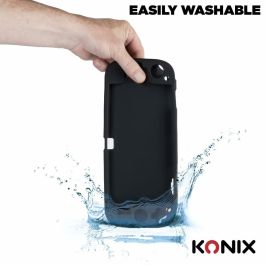 Konix Funda Protectora para Nintendo Switch 2, Silicona, Antideslizante, Antigolpes, Antiarañazos, Antipolvo, Negro