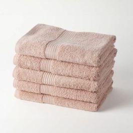 Today TOD3574641231002 - Juego de 5 Toallas de Baño Essential 70x130 cm 100% Algodón Rosa Today TOD3574641231002 - Juego de 5 Toallas de Baño Essential 70x130 cm 100% Algodón Rosa
