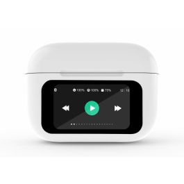 Gembird TWS-LCD-ANC-01-W Auriculares Inalámbricos Intraaurales con Cancelación de Ruido Activo (ANC) Bluetooth USB-C Blanco para Llamadas y Música Gembird TWS-LCD-ANC-01-W Auriculares Inalámbricos Intraaurales con Cancelación de Ruido Activo (ANC) Bluetooth USB-C Blanco para Llamadas y Música