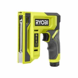 Ryobi AAAOA89485 Grapadora 4V Grapas 6-14mm Clavos 18G hasta 15mm con 1100 Grapas T50 y 250 Clavos 18G