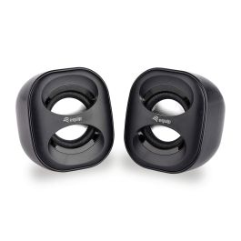Equip Altavoces 2.0 Mini, Sonido Estéreo Potente, Conexión USB y Jack 3.5 mm, Ideal para PC y Portátiles Equip Altavoces 2.0 Mini, Sonido Estéreo Potente, Conexión USB y Jack 3.5 mm, Ideal para PC y Portátiles