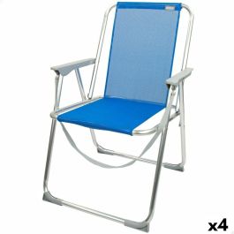 Silla Plegable Aktive Gomera Azul 44 x 76 x 45 cm (4 Unidades) Precio: 96.90000045. SKU: B1JC7JCHGG