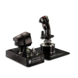 Thrustmaster HOTAS Warthog - Sistema de Control de Vuelo Avanzado para PC: Joystick de Precisión, Doble Acelerador y Panel de Control