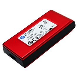 Kingston SSD Externo XS1000 1TB USB 3.2 Gen 2 Rojo 1050 MB/s