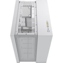 Corsair 6500D AIRFLOW Caja de PC MID-TOWER Blanca CC-9011260-WW - Flujo de Aire Excepcional, Diseño de Cámara Doble