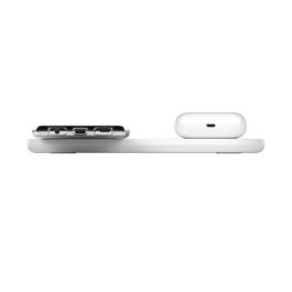 Belkin WIZ002VFWH Base Carga Inalambrica Doble 10W Qi Blanco