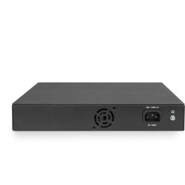 Digitus Switch 16 puertos Gigabit Ethernet 10/100/1000 no gestionado 32 Gbit/s Negro para rack 19"