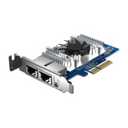 Qnap Tarjeta de Red QXG-10G2T-X710 Doble Puerto RJ45 10GbE PCIe Intel X710