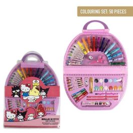 Set papelería coloreable 50 piezas hello kitty 41.0 x 58.0 x 3.0 cm Set papelería coloreable 50 piezas hello kitty 41.0 x 58.0 x 3.0 cm