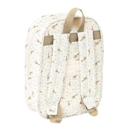 Mochila Escolar Sophie la Girafe Beige 20 x 28 x 8 cm