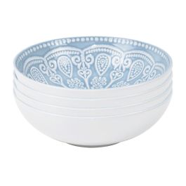 Plato Arabe DKD Home Decor Azul 18.2 x 5.5 x 18.2 cm Set de 4 Plato Arabe DKD Home Decor Azul 18.2 x 5.5 x 18.2 cm Set de 4