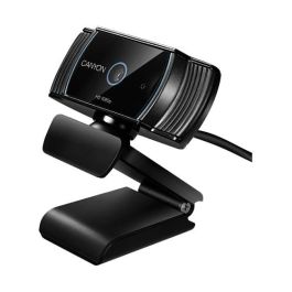 Canyon Webcam C5 Full HD 1080p, Autoenfoque, Micrófono Incorporado, Negro
