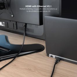 Cable HDMI NANOCABLE 10.15.8305 Negro 5 m