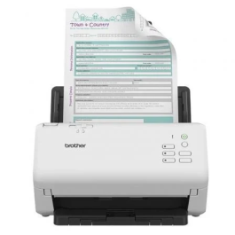 Brother ADS-4300N Escáner con Alimentador Automático de Documentos (ADF) 600 x 600 DPI Negro Blanco