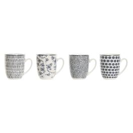 Juego de 4 Tazas Mug Home ESPRIT Azul Blanco Porcelana 340 ml Precio: 9.5000004. SKU: B1D6S2ZM6T