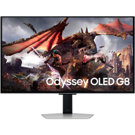 Samsung Odyssey OLED G8 G80SD Monitor Gaming 32" 4K UHD 240Hz Panel OLED 0.03ms Altura Ajustable Precio: 852.50000055. SKU: B18FLXMBGN