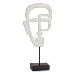 Figura Decorativa Cara Blanco Poliresina (19,5 x 38 x 10,5 cm) Precio: 9.5000004. SKU: S3611820