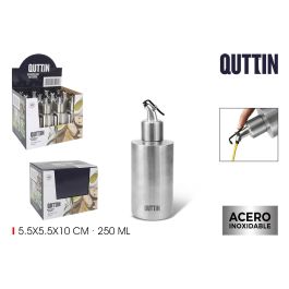 Aceitera de acero inoxidable 250 ml con tapón Quttin (12 Unidades) Precio: 58.98999986. SKU: B1FZDH42K9