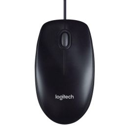 Logitech M90 Mouse Óptico USB Negro