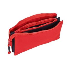 Estuche Escolar RFEF Rojo Azul (22 x 12 x 3 cm)