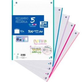 Oxford Recambio 5 Paquete 100H A4 Dots Pastel Precio: 4.58999948. SKU: B12CNL6FJ3