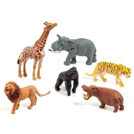 Figura animales salvajes set 6 unidades Figura animales salvajes set 6 unidades